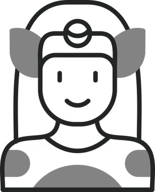 Süper kahraman ağ simgesi, vektör illüstrasyonu