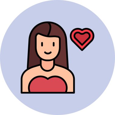 İyi geri besleme web simgesi, basit vektör illüstrasyonu