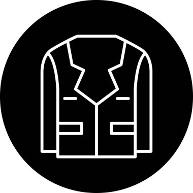 giysi simgesi basit illüstrasyon