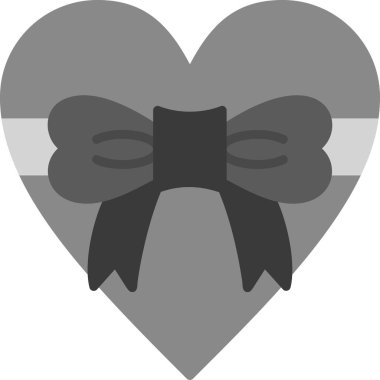 Kurdele yayı. Web simgesi basit tasarım