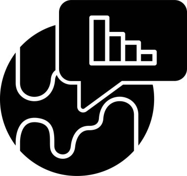 Dünya 'nın çoklu veri grafikleri ve grafikleri dünya çapında istatistik ve metrikleri sembolize ediyor. 