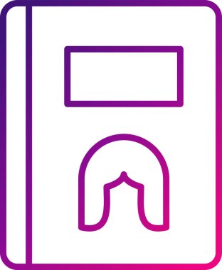  Moda dergisinin ana hatlarıyla simgesi