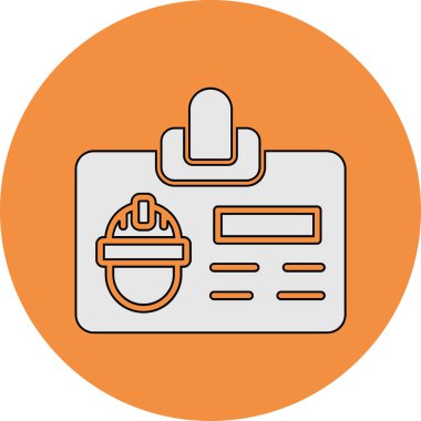 Rozet. Web simgesi basit illüstrasyon