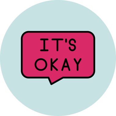 Tamam vektör simgesi çizimi