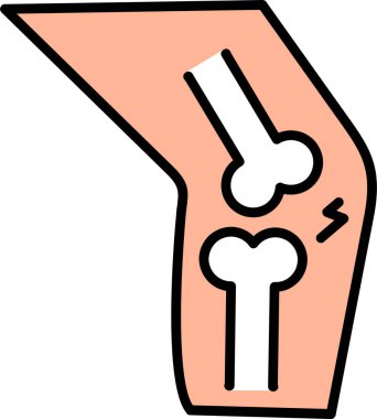 Kırık ağ simgesi vektör illüstrasyonu