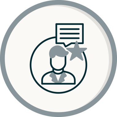 Çağrı merkezi. Basit simge vektörü