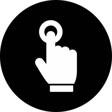 Çift vuruş. Web simgesi basit tasarım