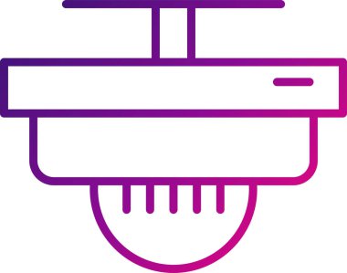 Modern Sensör simgesinin vektör çizimi