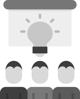 Basit Bilgi simgesi vektör illüstrasyonu