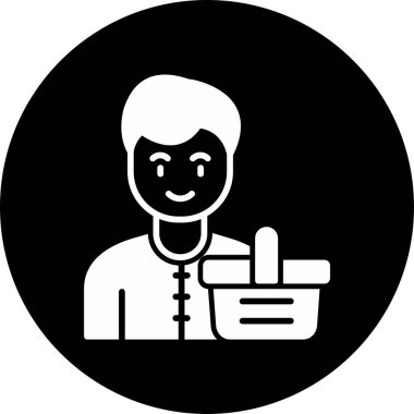 Çağrı merkezi. Basit simge vektörü