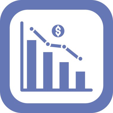 Durgunluk modern simgesinin vektör illüstrasyonu