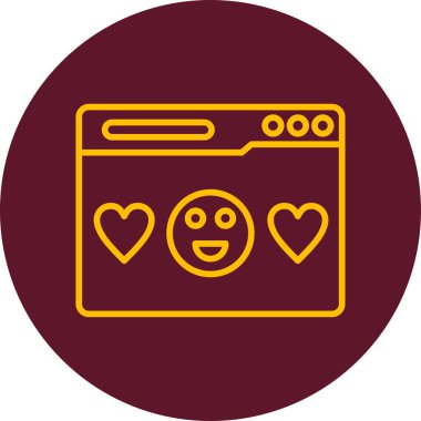 Etiket kart simgesi vektör illüstrasyonu