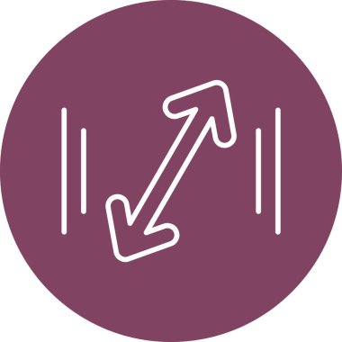 Oklar. Web simgesi basit illüstrasyon