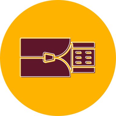 Basit çarşaf. Web simgesi illüstrasyonu