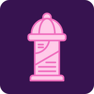  Direk. Web simgesi basit illüstrasyon