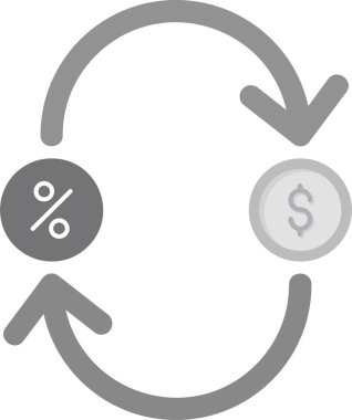 İş İade simgesinin vektör illüstrasyonu