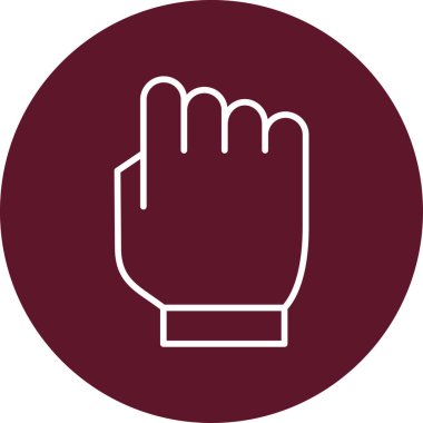 Yükselen ağ simgesi, vektör illüstrasyonu