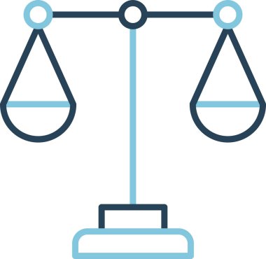 Hukuk. Web simgesi basit tasarım