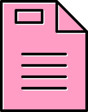 Çevrimiçi uygulamalar için basit bir vergi belgesi tasarımı.