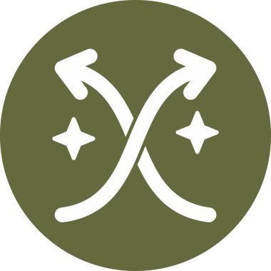 Oklar. Web simgesi basit illüstrasyon