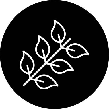 Demirhindi web simgesi vektör illüstrasyonu