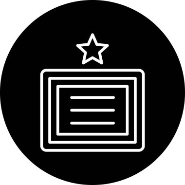 Öğrenmek. Web simgesi vektör illüstrasyonu