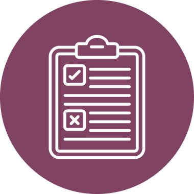 Kalite Güvencesi. Web simgesi basit tasarım