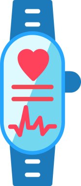 Modern Smartband simgesinin vektör çizimi