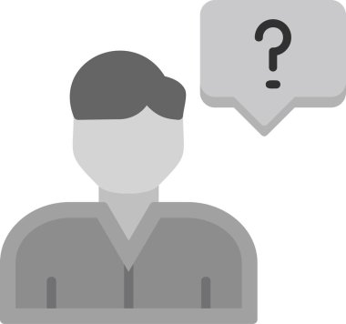 Yokluk simgesi vektör illüstrasyon tasarımı