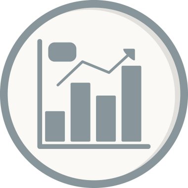 grafik grafik simgesi, vektör çizim  