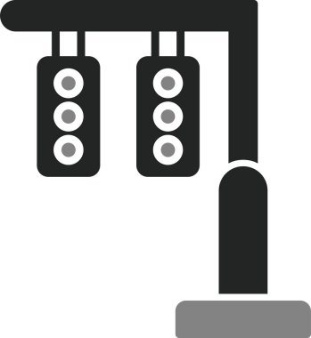 Trafik Işıkları Web simgesi çizimi