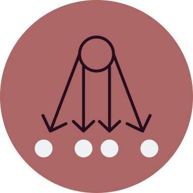  Nave Bayes. Web simgesi basit illüstrasyon