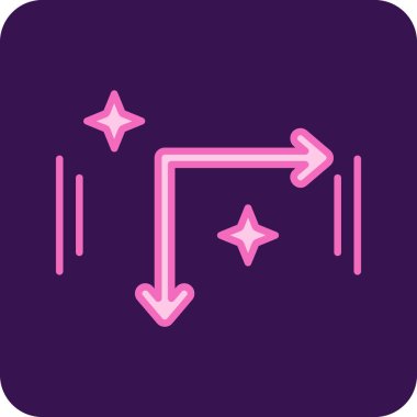 Oklar. Web simgesi basit illüstrasyon