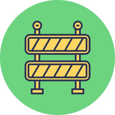 Yapı vektör simgesi altında, modern tasarım illüstrasyonu 