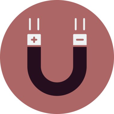 mıknatıs simgesi vektör çizimi 