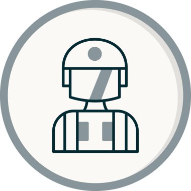 Swat Web simgesi vektör çizimi