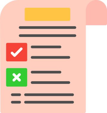 Kurallar. Web simgesi basit illüstrasyon