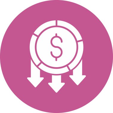 Basis 'e mal oldu. Web simgesi basit illüstrasyon