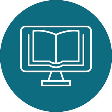 eBook simge vektör çizim