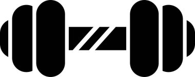 dambıl simgesi basit illüstrasyon