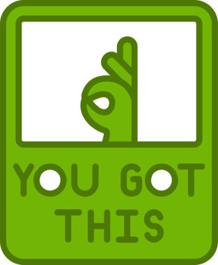 Simge vektör illüstrasyon tasarımı