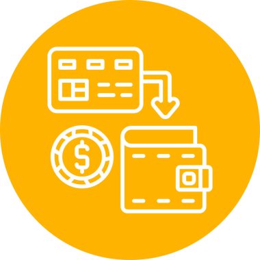 Aktar. Web simgesi basit illüstrasyon