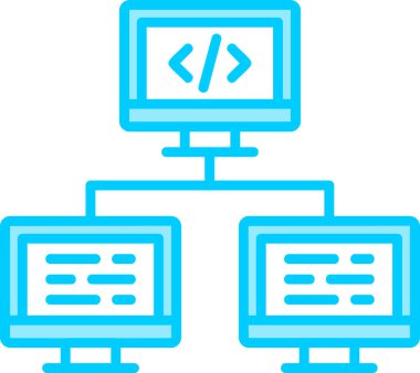 Web simgesi vektör illüstrasyonu