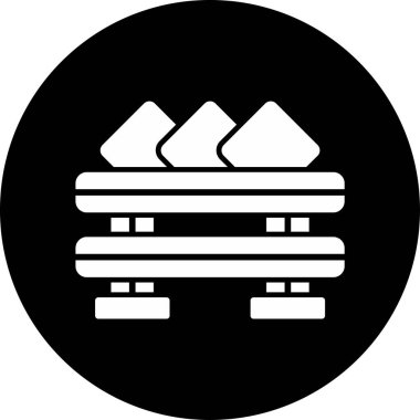 kanepe modern simge, vektör illüstrasyonu 