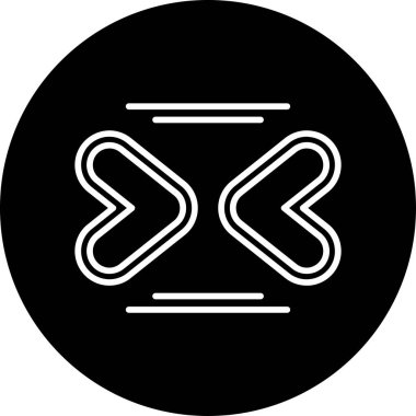 Oklar. Web simgesi basit illüstrasyon