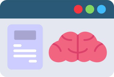 Ağ. Web simgesi basit illüstrasyon