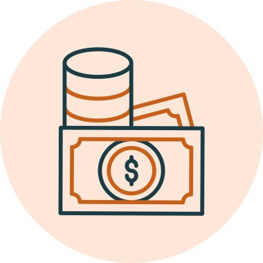 Nakit. Web simgesi basit illüstrasyon 