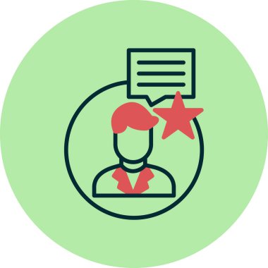 Çağrı merkezi. Basit simge vektörü