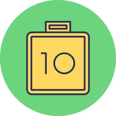 ağırlık web simgesi vektör illüstrasyonu