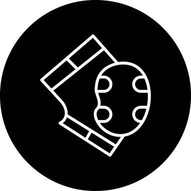 Dirsek pedleri web simgesi, basit vektör illüstrasyonu